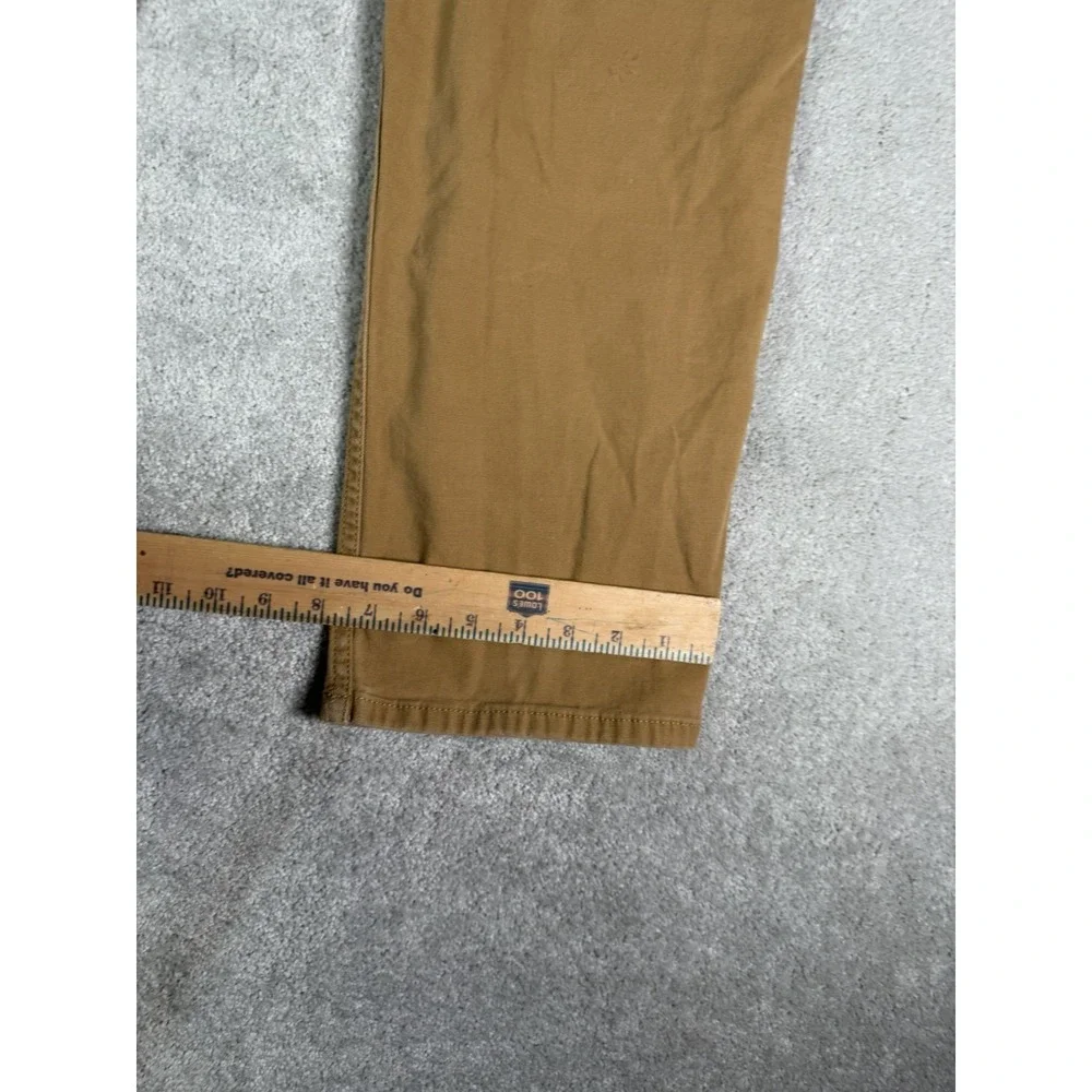 Carhartt Men's 32x30* Khaki Rugged Flex Relaxed Fit Canvas Work Pants BN2517-M